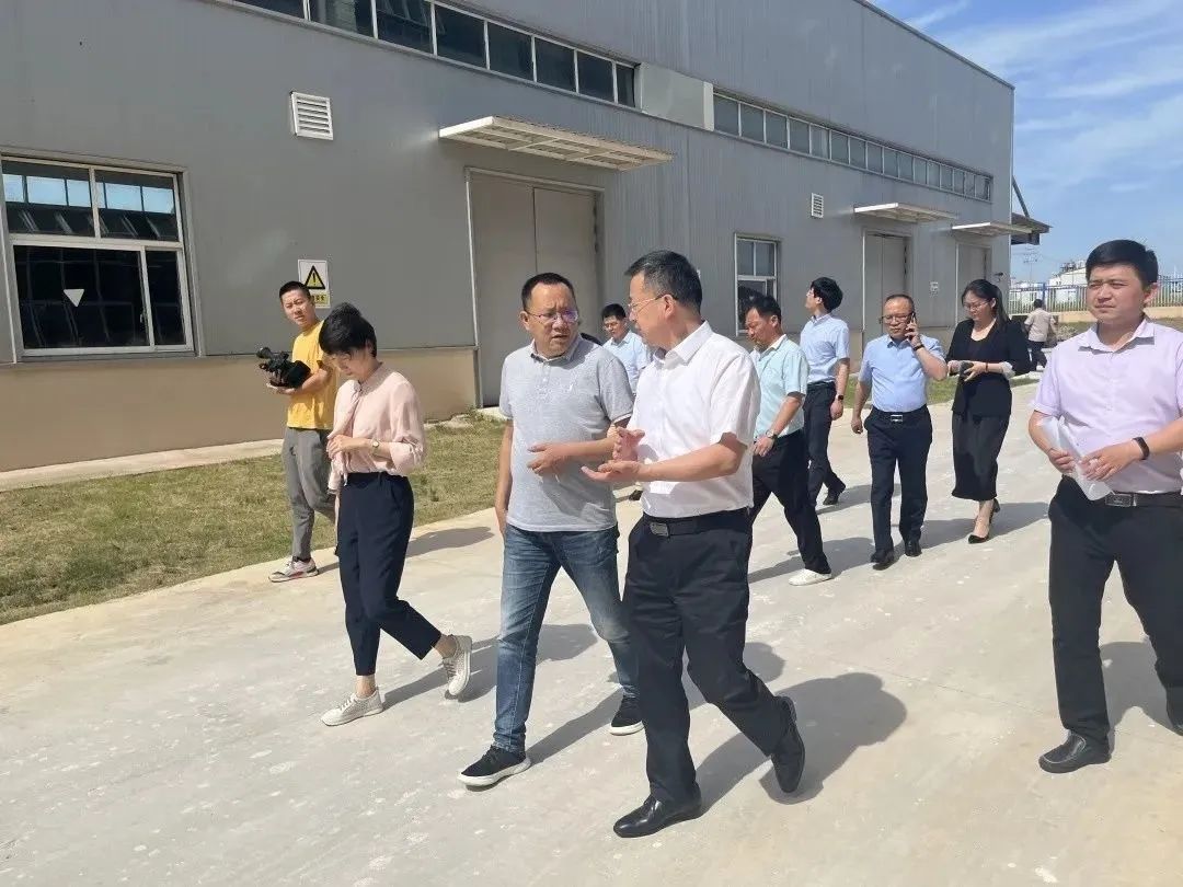 市委常委、副市长吕栋来公司调研