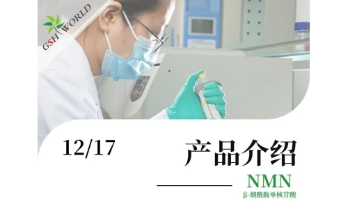产品介绍 - NMN——为辅助DNA损伤修护，促进细胞能量代谢而设计
